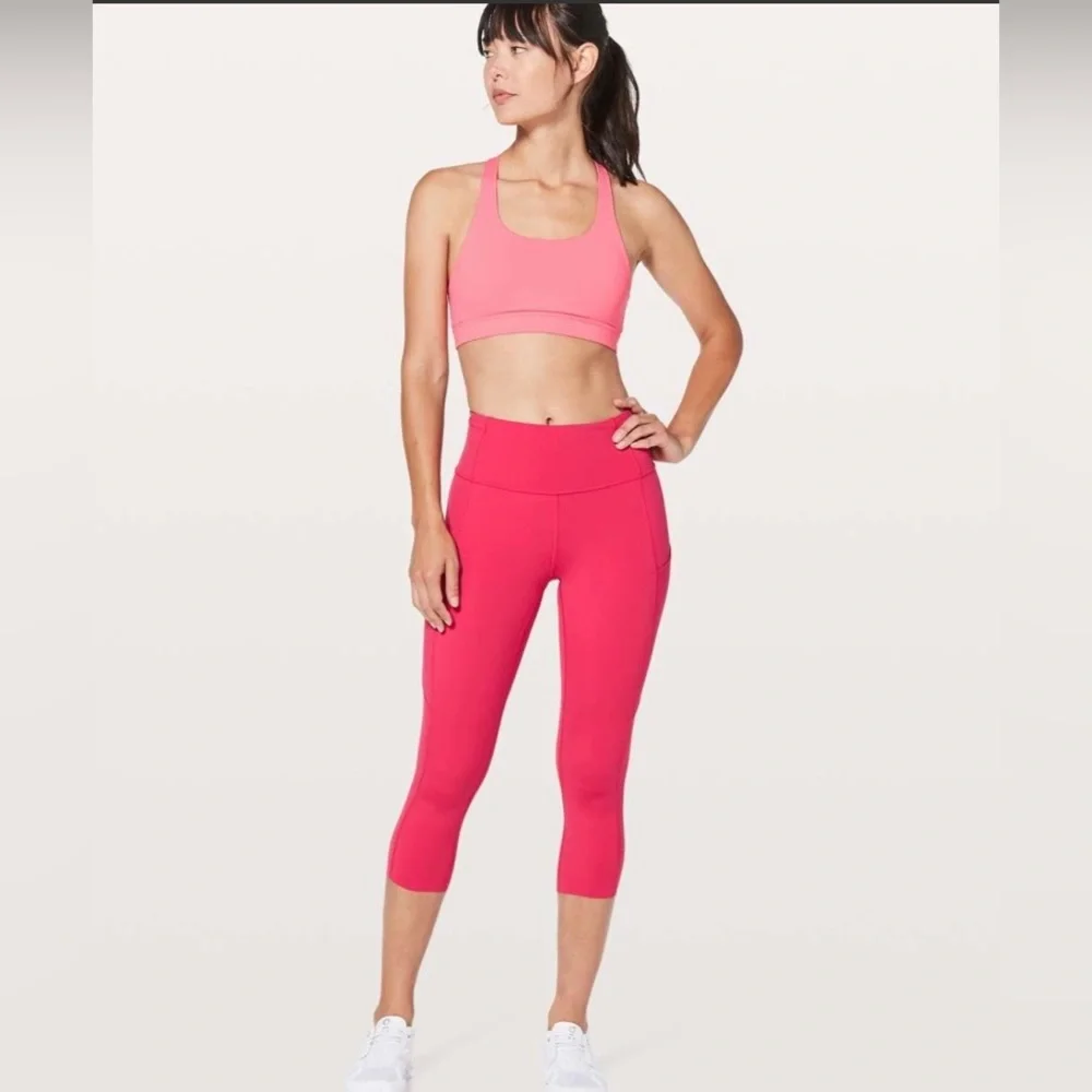 Lululemon Fast & Free Crop II *Nulux 19